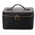 PU Leather Cosmetic Bag with Compartments