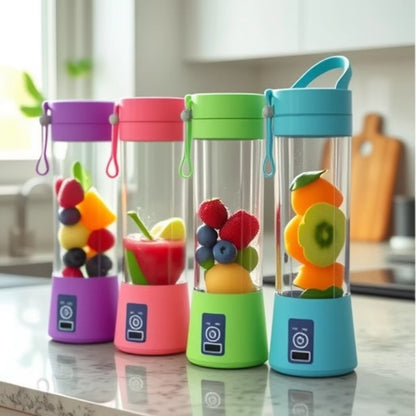 Portable Electric Juicer Cup ? USB Rechargeable Cordless Smoothie Blender